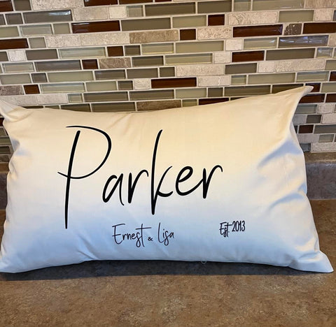 Pillow/Last Name