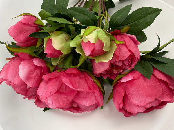 Peony Silk Flower