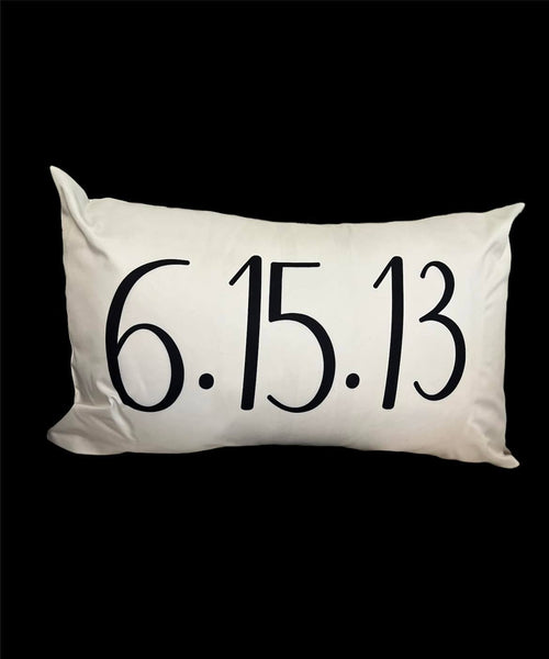 Pillow/Numbers